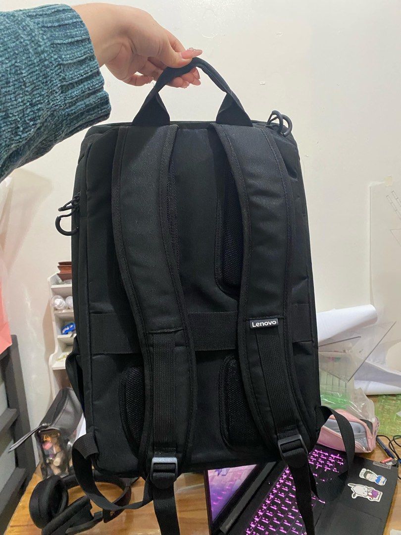 Lenovo 15.6" Ideapad Gaming Backpack (Category: Backpacks) located in Quezon City. Submitted by kitty_d495d2 (Listing ID 1353195539, Image 2). Description: Used once Rfs: di na po nagagamit Orig price 2000 from megamall Price is negotiable! Drop your offers.