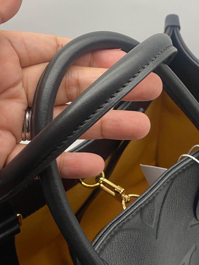 LV on the go MM size tote bag (Category: Luxury Bags & Wallets) located in Rizal. Submitted by loois18 (Listing ID 1353190445, Image 3). Description: On the go MM size empriente leather tote bag. Like new condition, with dust bag. ♥️.