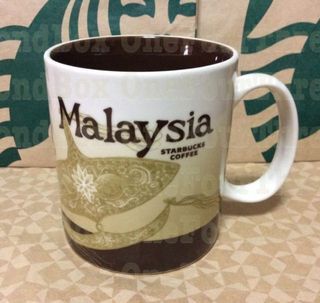 Malaysia starbucks Icon Mug  collectibe New