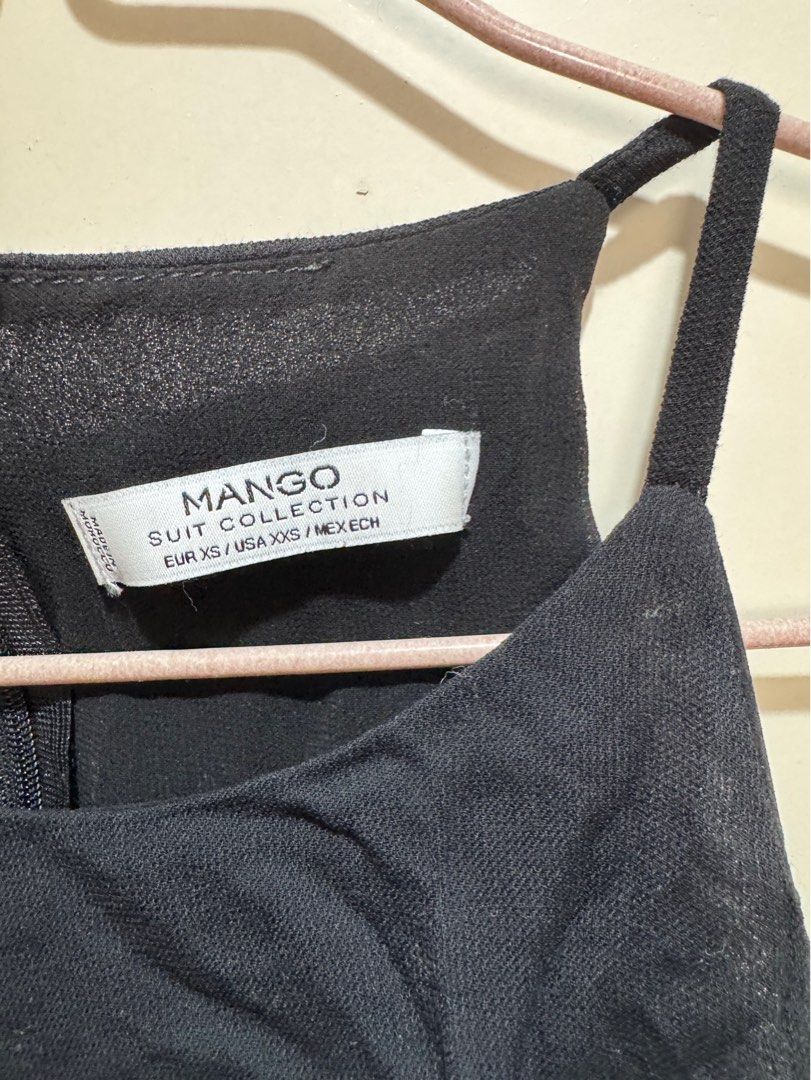 Mango halter jumpsuit (Category: Jumpsuits) located in Manila. Submitted by dodebelen (Listing ID 1353087889, Image 3). Description: Mango black halter jumpsuit Fits S.