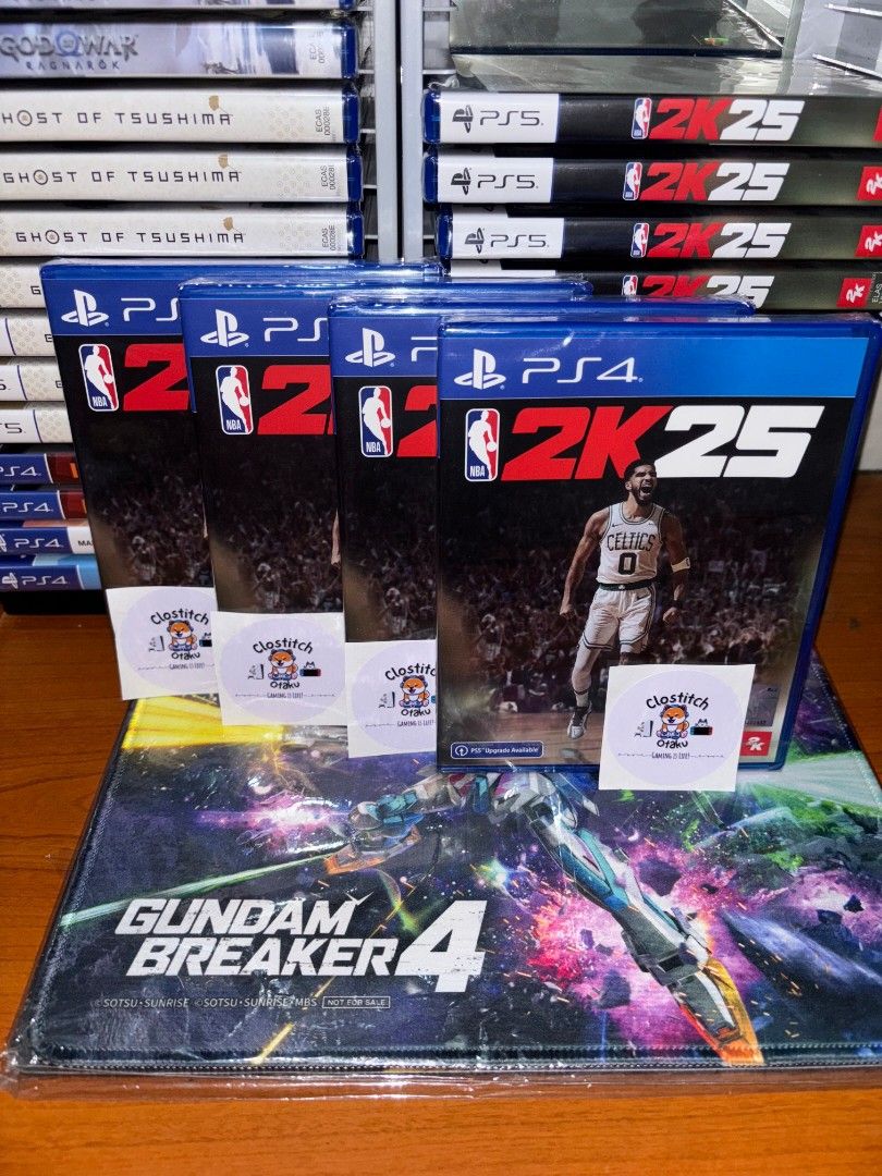 NBA 2K25 PS4 (Category: PlayStation) located in Quezon City. Submitted by clostitchotaku100 (Listing ID 1353034563, Image 1). Description: ☑️Brand New ☑️Sealed ☑️ 100% Original ☑️Payment Methods: COD(2k max), Gcash, BPI ☑️Shipping via lala move. Buyer's Expense ☑️ Location: Wilsonville Subdivision Project 6, Culiat Quezon City ☑️ Fb Marketplace: Clostitch Otaku.