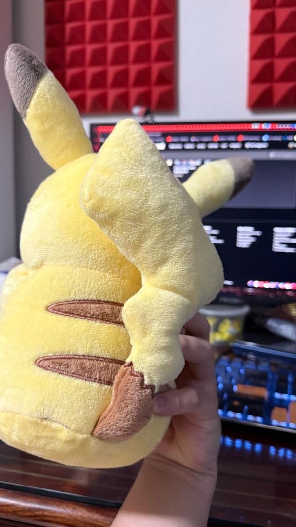 Pikachu Easter Egg (Category: Plushies & Soft Toys) located in Singapore. Submitted by whaleenthusiast8 (Listing ID 1353135760, Image 3). Description: cant find anything about it on the pokemon center website but i remember buying it in person from the main store in tokyo a long time ago im pretty sure its a limited edition thing like a seasonal one so yeah.