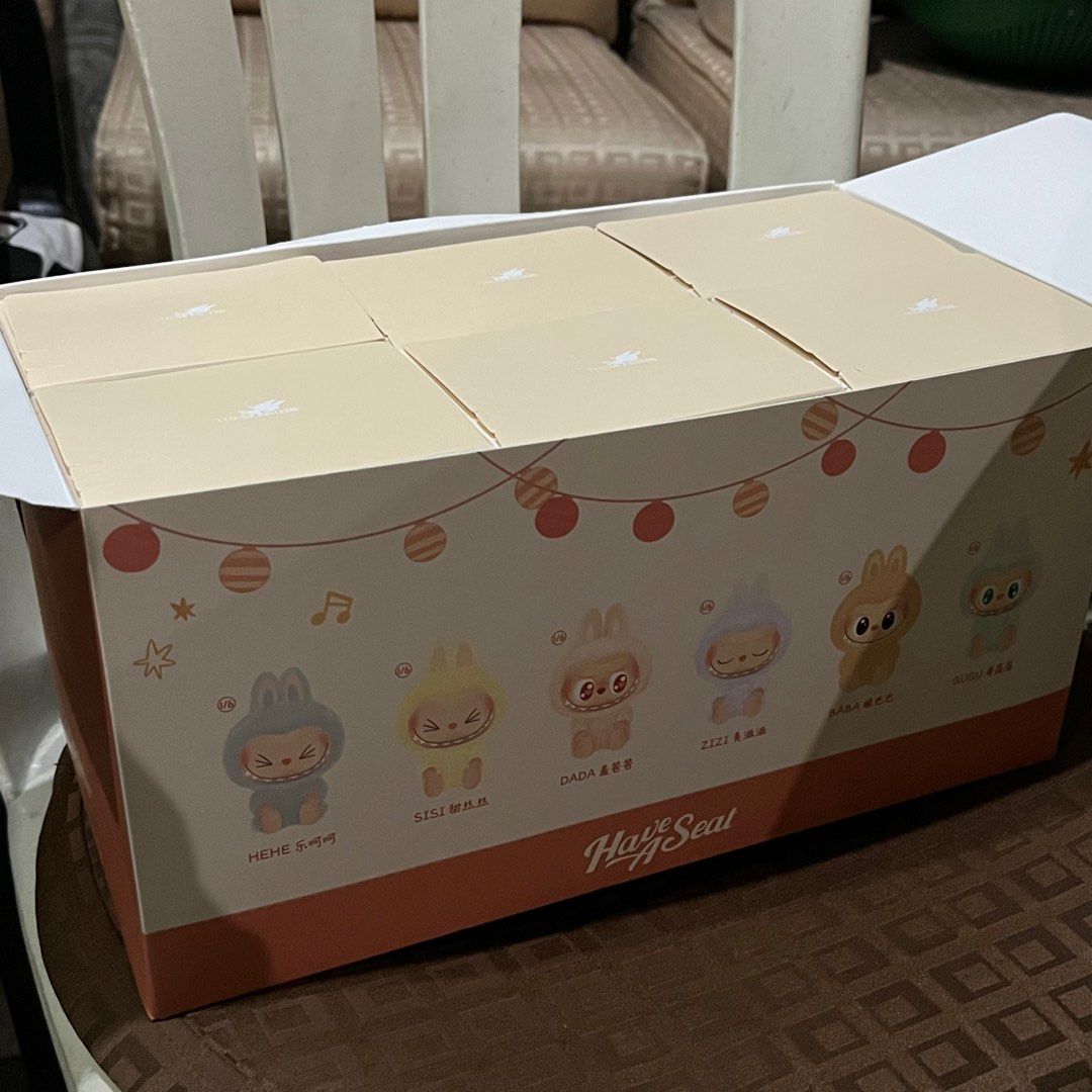 Pop Mart Labubu Have A Seat (Category: Designer & Blind Box Toys) located in Pasig City. Submitted by melaniesn (Listing ID 1353167594, Image 2). Description: Pop Mart Labubu Have A Seat Get the color you want in just one pull! Shipping via Grab/ Lalamove. SF to be paid by buyer Payment methods: BPI/ GCash/ BDO only. .