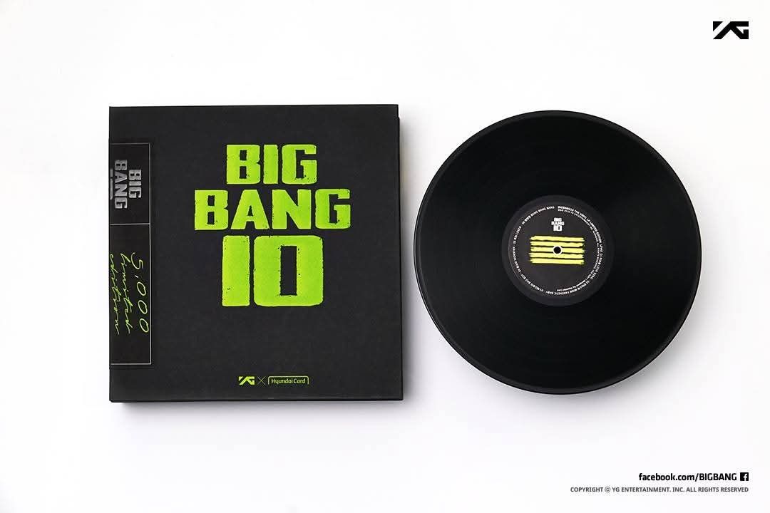 BIGBANG 10周年記念5000枚限定LPレコード PREORDER] BIGBANG - BIGBANG10 (Vinyl Record LP Box Set), Hobbies