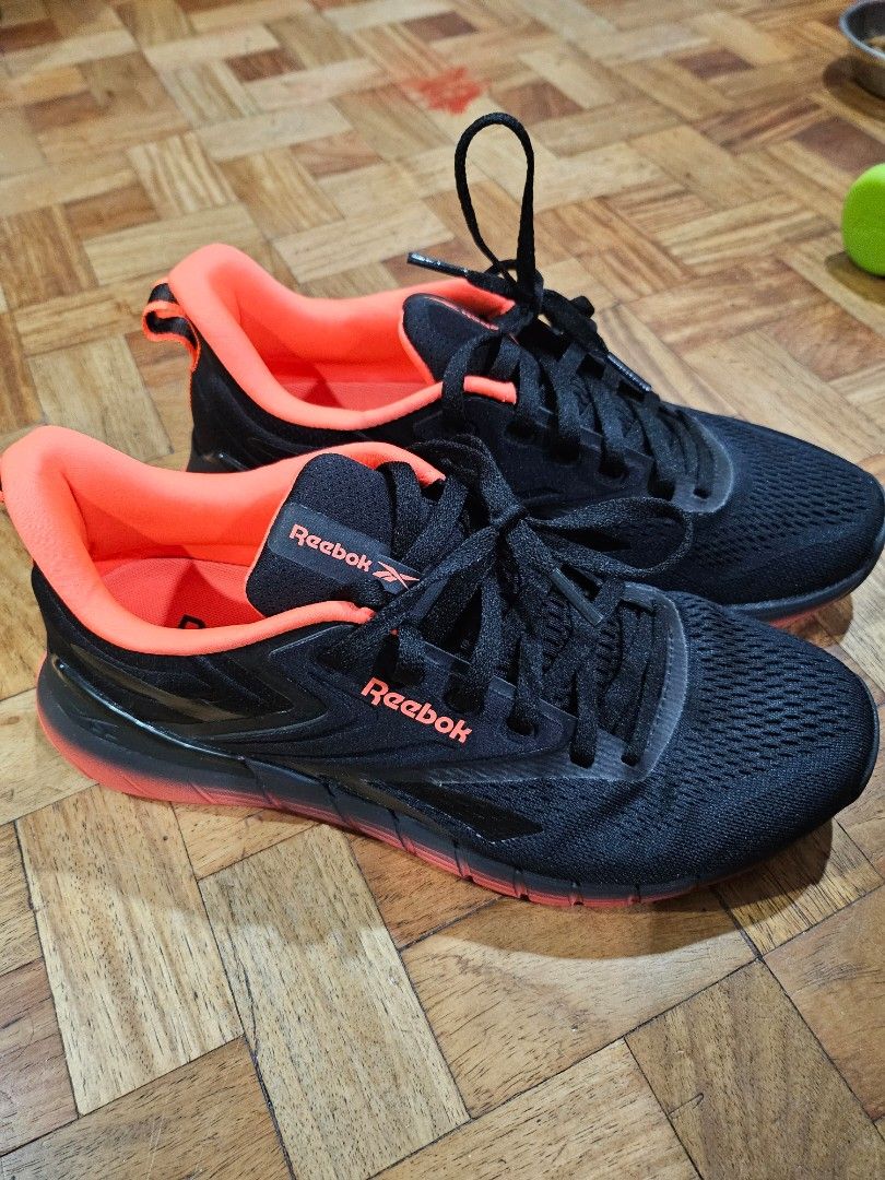 Reebok Nano Gym (black and salmon) (Category: Sneakers) located in San Juan City. Submitted by shtarr (Listing ID 1353035392, Image 3). Description: Original price is 5,595 Used once. Men size 8 RFS: extra pair location: quezon city / cubao.