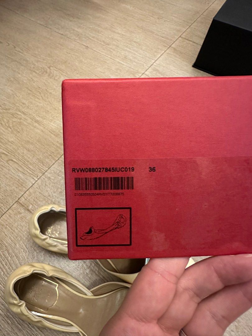 Roger Vivier (Category: Sneakers & Footwear) located in Quezon City. Submitted by chiangjon56482 (Listing ID 1353112511, Image 3). Description: Original Roger Vivier doll shoes, with original box, size 36 .