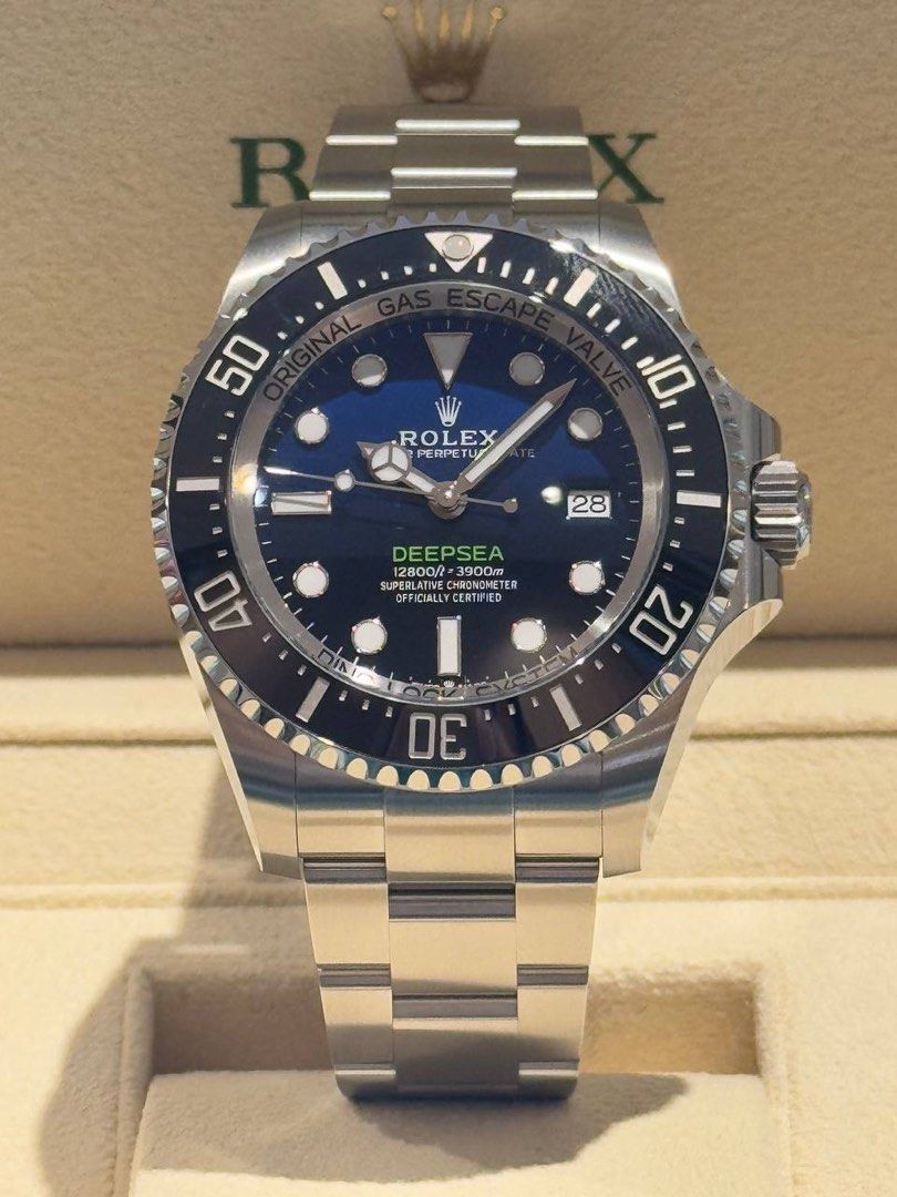 Rolex Sea-Dweller Deepsea Blue 3900m 136660 James Cameron 2025/2 ...