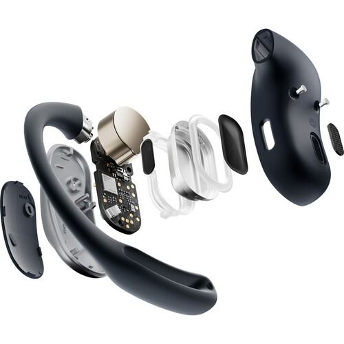 "SHOKZ OpenFit Air" (Category: Earphones) located in Quezon City. Submitted by imax12345 (Listing ID 1353050481, Image 3). Description: "SHOKZ OpenFit Air" ✅For Quality Audio On The Move ✅DirectPitch Tech for Balanced Sound ✅Custom 18 x 11mm Dynamic Drivers ✅OpenBass Air for Low-End Enhancement ✅Adaptive EQ with Dynamic Range Control ✅Flexible Memory Alloy Earhook Design ✅4 Beamforming Mics for Clear Calls ✅Up to 28 Hours of Play with Case ✅IP54 