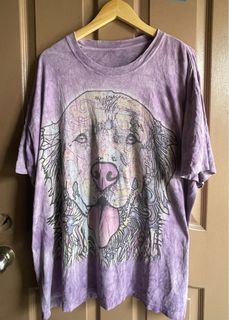 THE MOUNTAIN GOLDEN RETRIEVER PURPLE TIE DYE