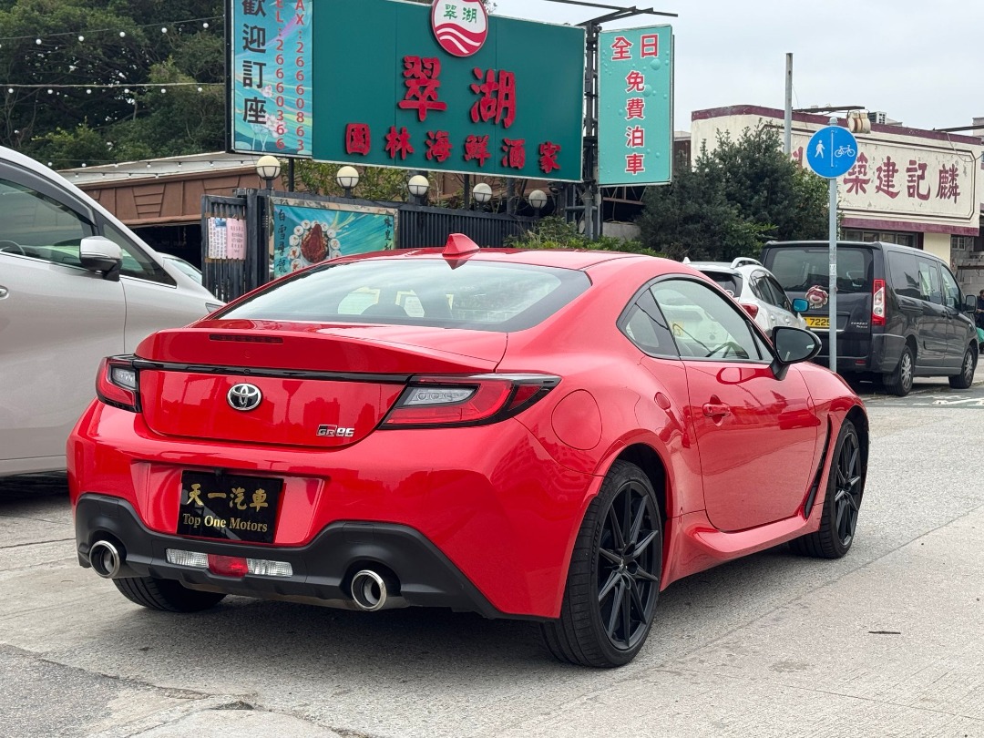 Toyota GR86 RC 6MT Manual62863132695939111