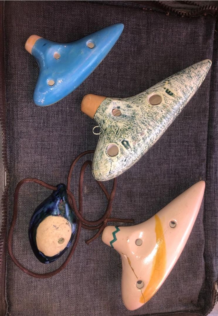 Vintage Ocarina (Category: Musical Instruments) located in Davao. Submitted by antiquesandvintagestuffsPH (Listing ID 1353136740, Image 1). Description: for take all.