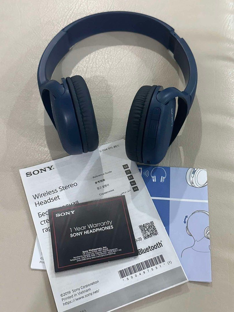 Wireless Bluetooth Headphones (Category: Headphones & Headsets) located in Manila. Submitted by anne99337 (Listing ID 1353118375, Image 2). Description: Used twice.