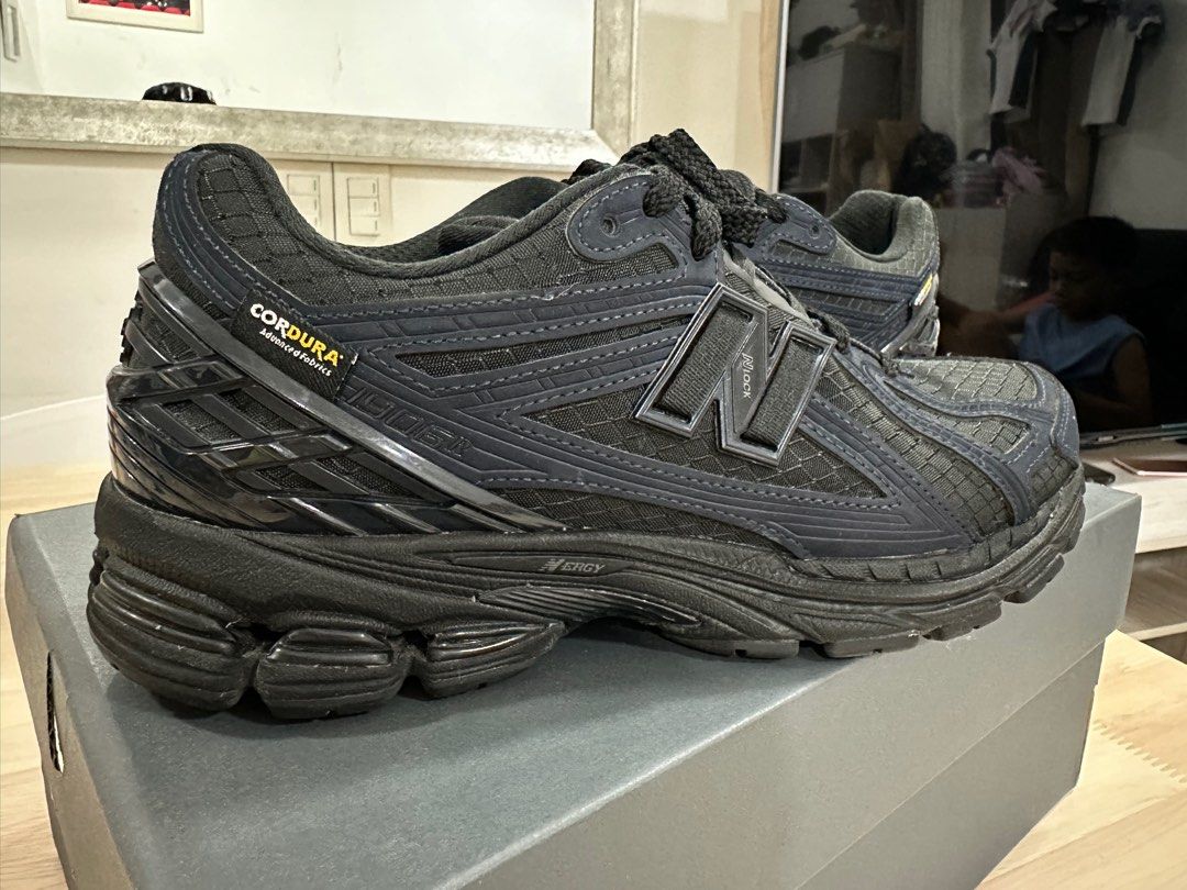 1906R "Outerspace/Navy Blue/Black" sneakers (Category: Sneakers) located in Mandaue City. Submitted by jimboy1966 (Listing ID 1353339857, Image 2). Description: Relatively bnew pair. Used only 2x. Bought in Japan NB 1906R Cordura.