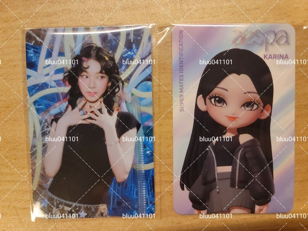 【限定】aespa Karina super mates Super Mates x aespa Merch [Release Date/Price/Where To Buy
