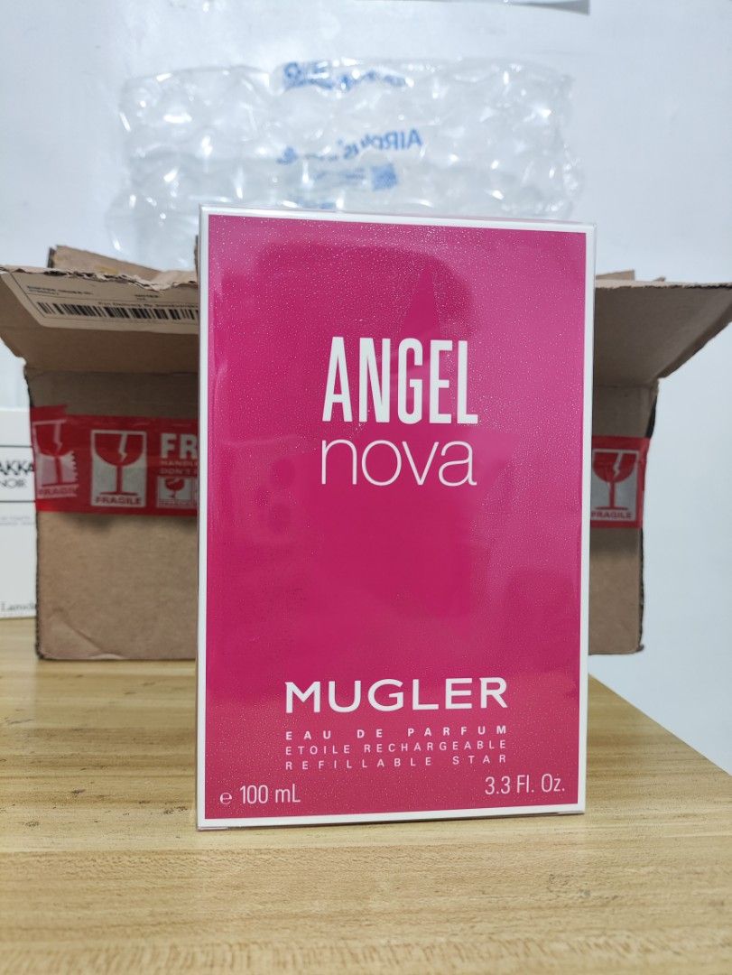 Angel Nova EDP Thierry Mugler 100mL Original Star Refillable Standing (Category: Fragrance & Deodorants) located in Manila. Submitted by cookiegirl.closet (Listing ID 1353353519, Image 1). Description: Brand New and Sealed 7500 only!.