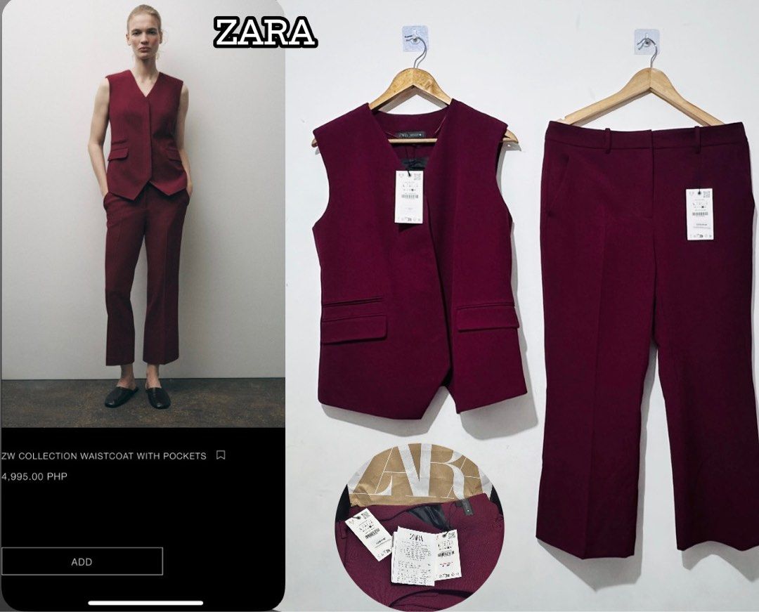 💯Auth Zara Coordinates set Store bought (Category: Sets or Coordinates) located in Makati City. Submitted by brandedshopoffers (Listing ID 1353404171, Image 1). Description: 💯Authentic ZARA coordinates set brand new with tag (Latest Collection 2025) Size: Both Large Price: 6,500.