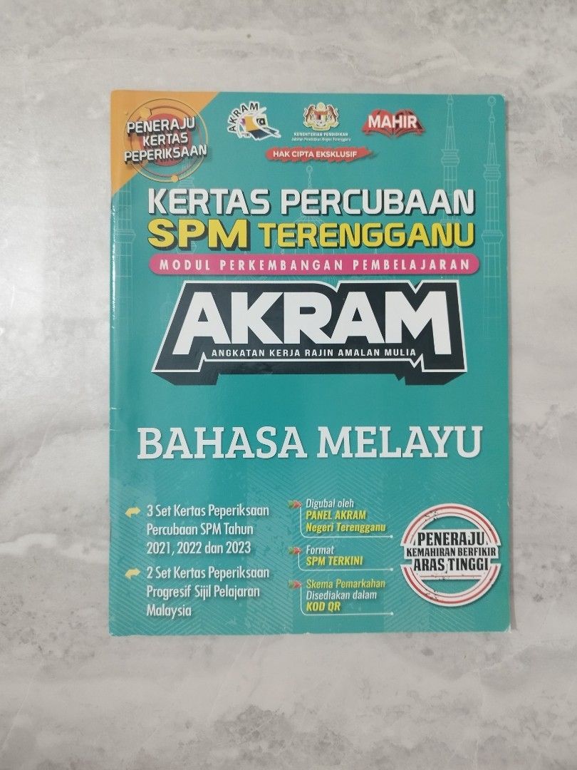 bahasa melayu akram, Hobbies & Toys, Books & Magazines, Textbooks on ...