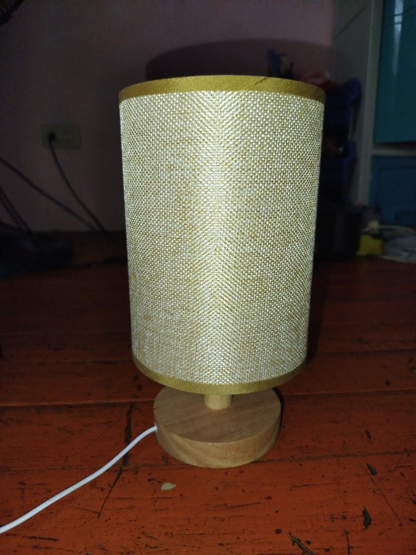 Bed/Night Lamp (Orange Lighting) (Category: Lighting) located in Manila. Submitted by freedolphin_32460a (Listing ID 1353267860, Image 2). Description: Japanese Style bedside/night lamp USB power cord.