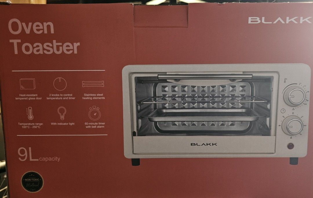 Blakk Oven Toaster 9L (Category: Bakeware) located in Marikina City. Submitted by declutter_closet_ph (Listing ID 1353237995, Image 2). Description: .