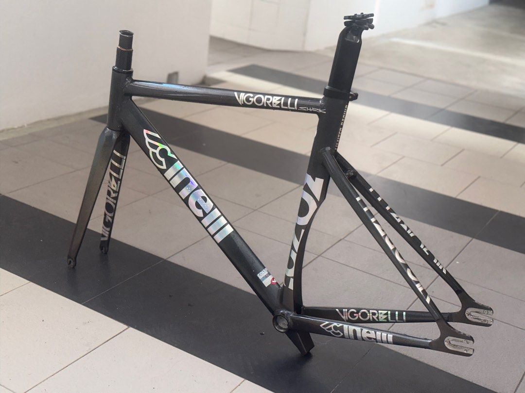 お買得☆美品☆CINELLI VIGORELLI SHARK 52サイズ 完成車 - メルカリ