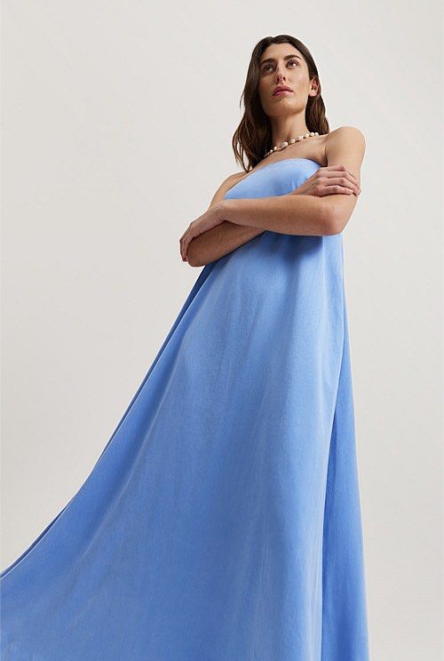 sachin and babi light blue dress Elegant Silk Business Tailored Dress main image 1