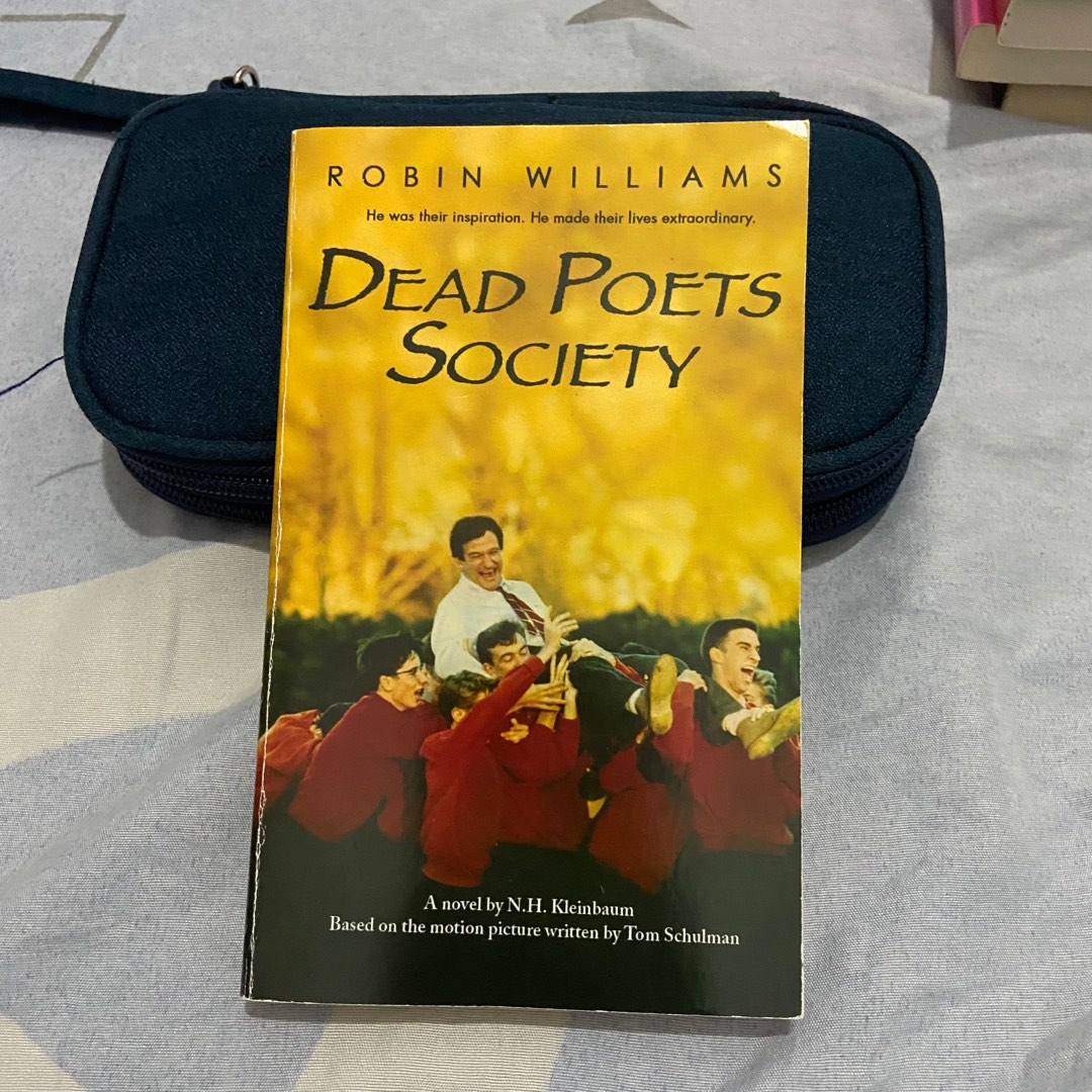 Livre « Dead Poets Society » édition Reliure Cuir Premium – Par N.H. Kleinbaum, 176 Pages, édition De Luxe