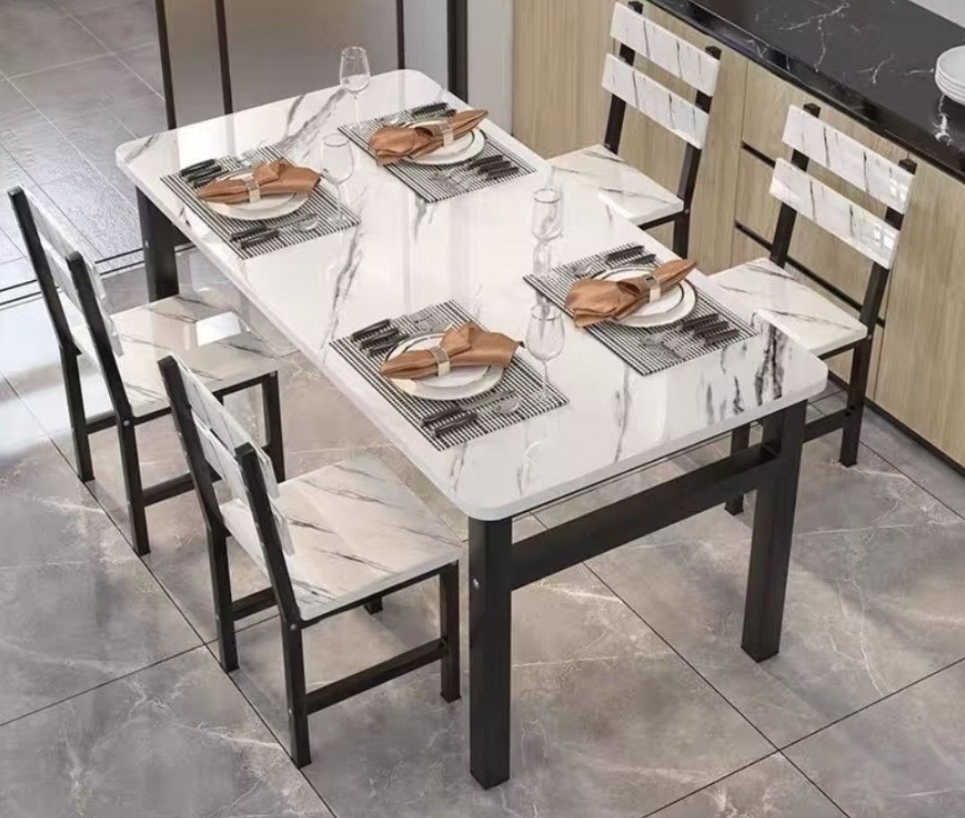 Dinning set Table and Chair (Category: Tables & Sets) located in Manila. Submitted by meneses1432 (Listing ID 1353392439, Image 1). Description: Dinning set Table and chairs 5,500 pesos Only😇.