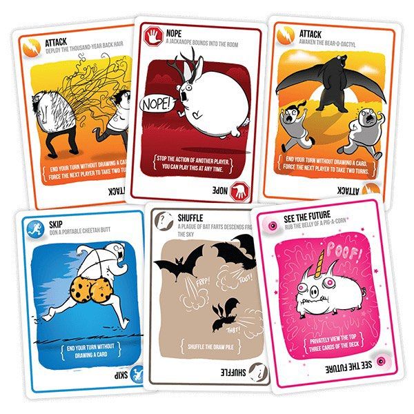 Exploding Kittens Card Game (Category: Board Games & Puzzles) located in Singapore. Submitted by portobellotan (Listing ID 1353373806, Image 2). Description: In good condition. Moving house hence selling.