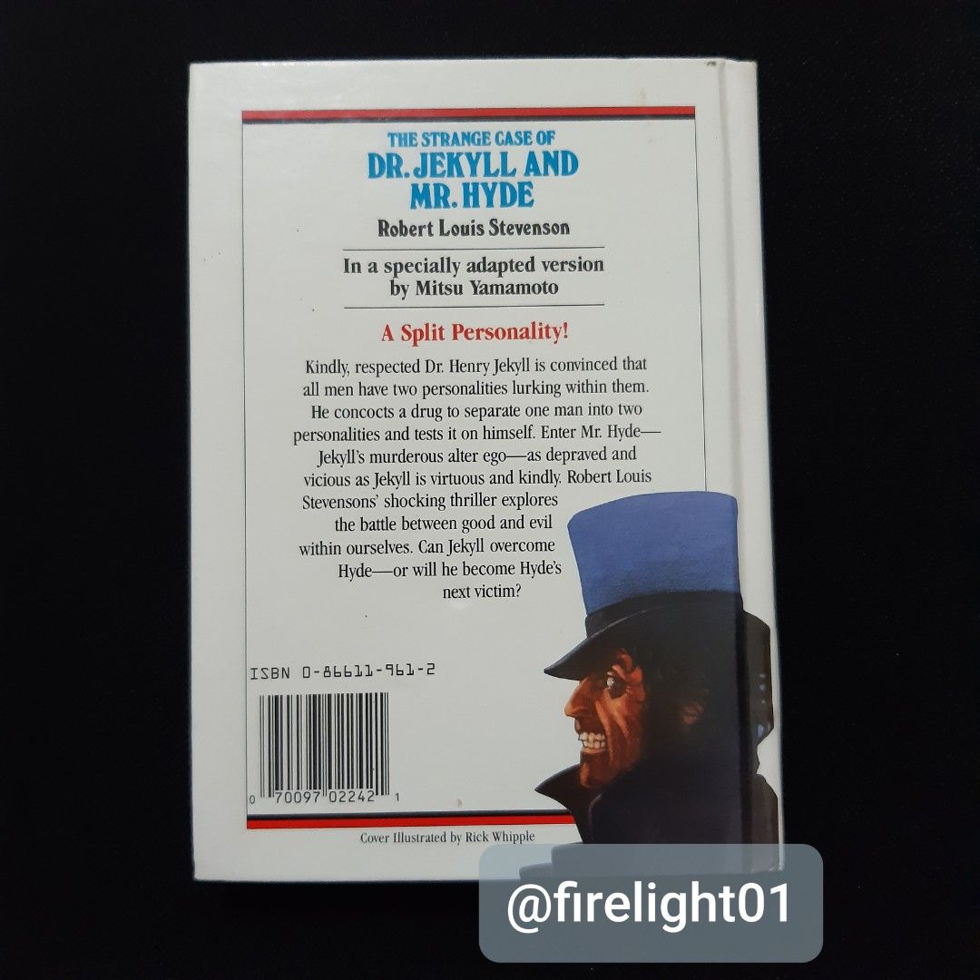 Great Illustrated Classics : The Strange Case of Dr. Jekyll and Mr ...