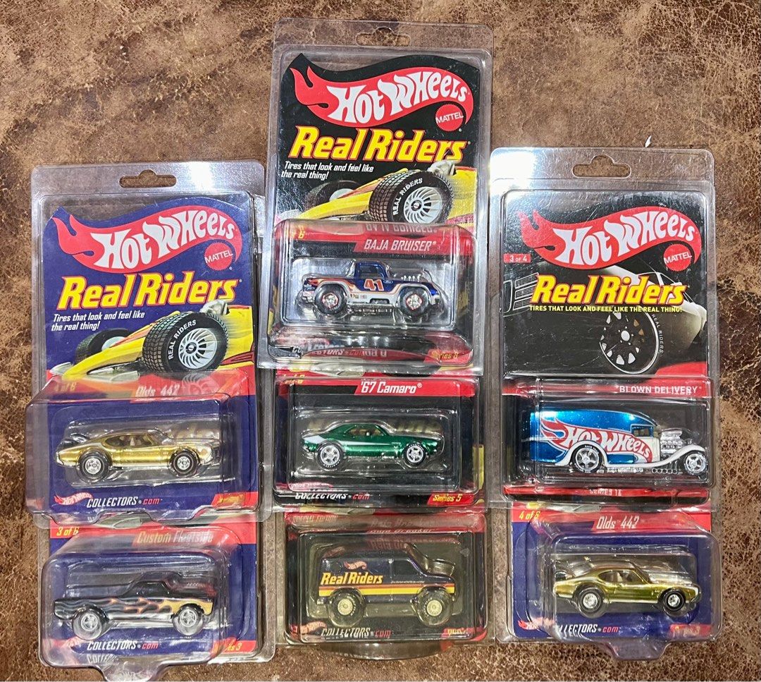 Real Riders Hothwheels Hot Wheels Real Rider Series, Olds 442, Baja Breaker, Fleetside, 67 ...