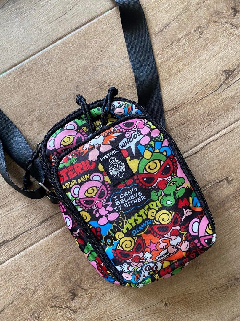 Hysteric Glamour (Category: Sling Bags) located in Legazpi City. Submitted by junjun2323 (Listing ID 1353241268, Image 3). Description: Hysteric Glamour Mini Sling Excellent condition Size: 6 x 8 inches dimension Mahal ng brand new nito Nasa 5k SRP nito.