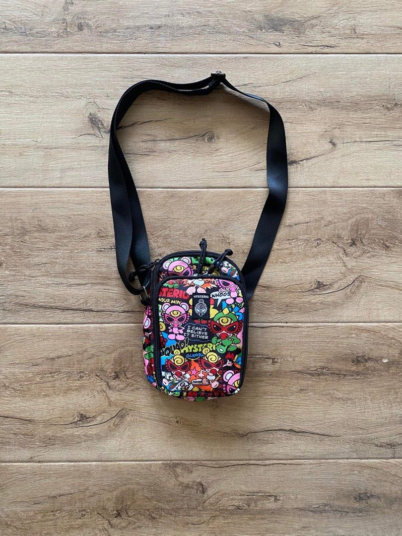 Hysteric Glamour (Category: Sling Bags) located in Legazpi City. Submitted by junjun2323 (Listing ID 1353241268, Image 1). Description: Hysteric Glamour Mini Sling Excellent condition Size: 6 x 8 inches dimension Mahal ng brand new nito Nasa 5k SRP nito.
