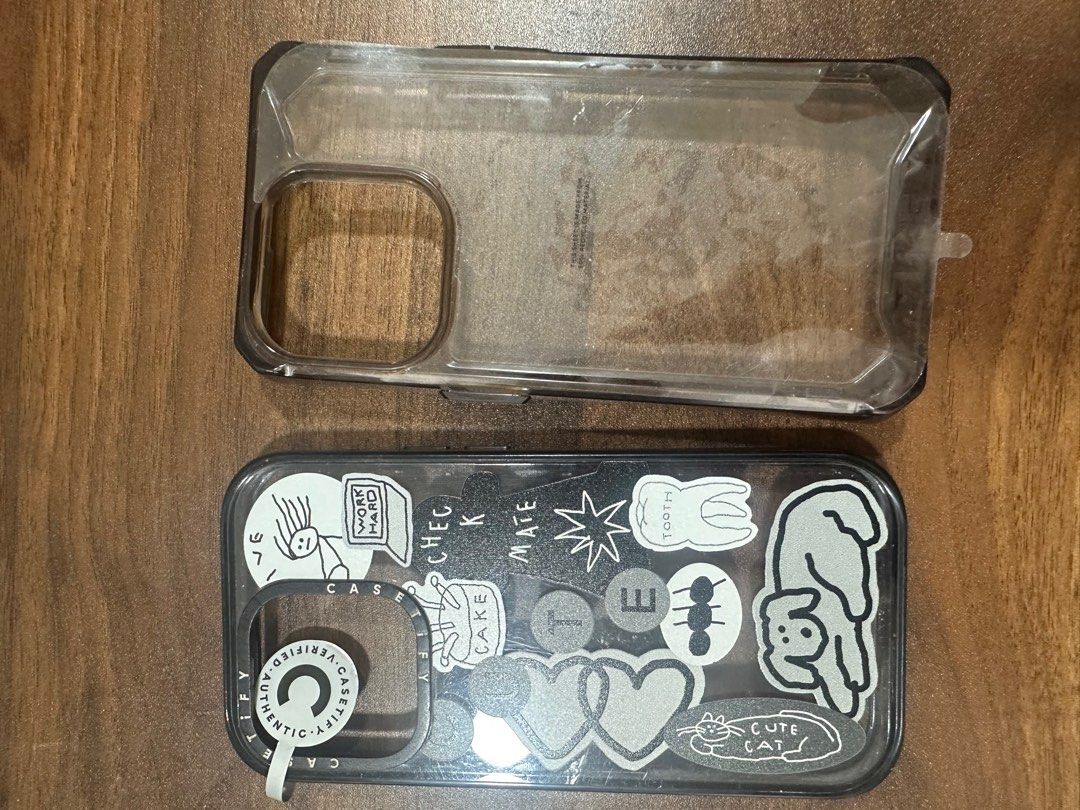 Iphone 14 pro Casetify and UAG (Category: Cases & Sleeves) located in Quezon City. Submitted by reeseycl (Listing ID 1353242386, Image 3). Description: Too many iphone cases iphone14 pro 1 casetify and 1 clear UAG Everything is authentic. Money back if proven fake..
