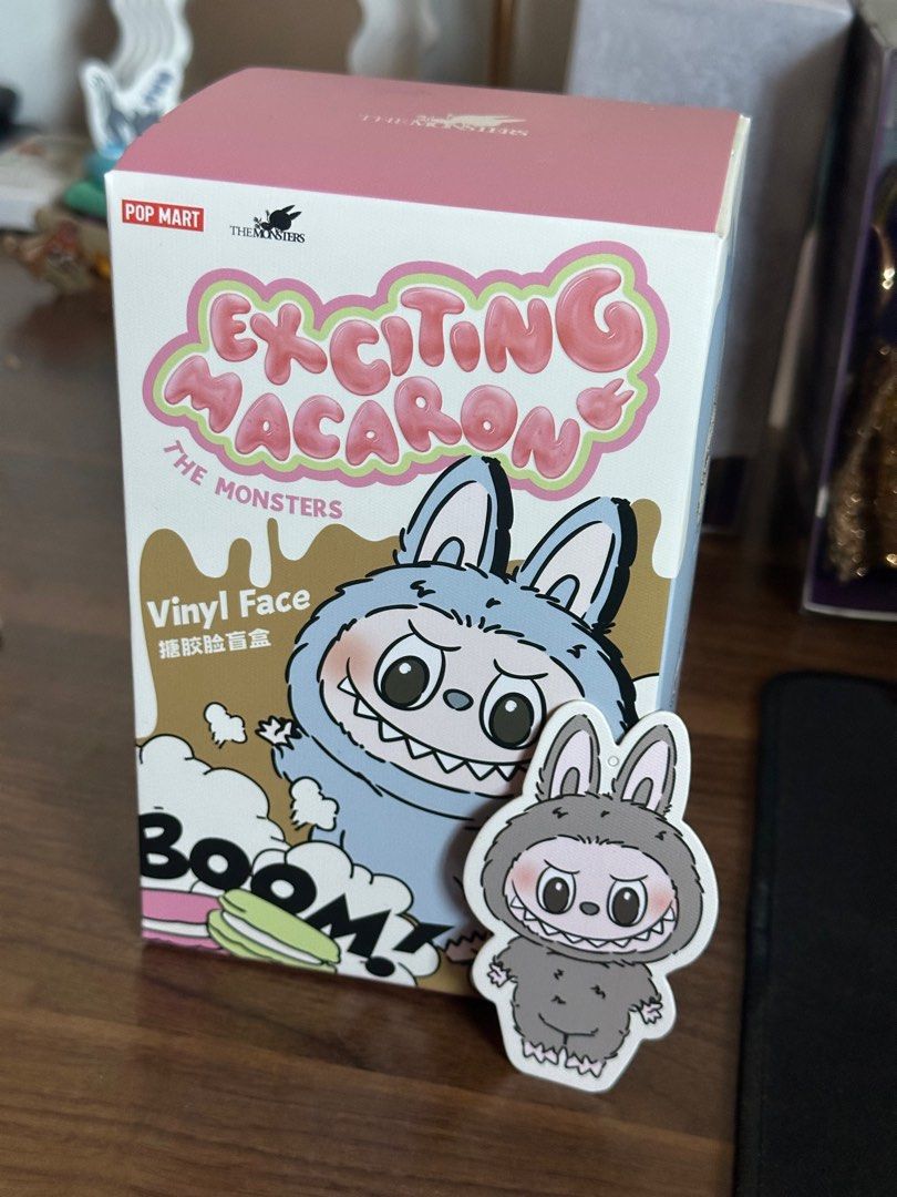Labubu Exciting Macaron V1 - Sesame Bean (Category: Designer & Blind Box Toys) located in Quezon City. Submitted by cstuff_forsale (Listing ID 1353218638, Image 2). Description: 💌‼️Selling for SRP! No haggling na 💌Brand new, authentic, with complete inclusions! (Can send proof of purchase!) 💌 pls check all photos before chatting! 💗 💌 Sealed foil 💝, opened at the top 💌 location: quezon city 💌 open for meet-ups, same day delivery, and couri