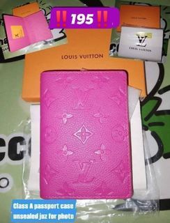 Leather passport holder