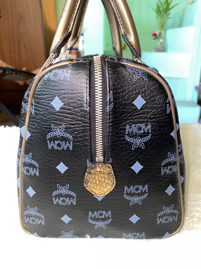 MCM Doctors Bag (Category: Luxury Bags & Wallets) located in Cabanatuan. Submitted by mixbrandeditems (Listing ID 1353245846, Image 3). Description: •Guaranteed Original, preloved •Pristine condition • Size: L12xW7xH9 .