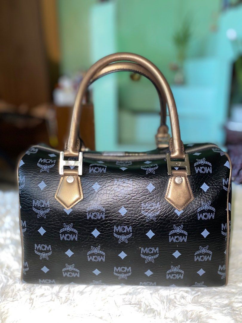 MCM Doctors Bag (Category: Luxury Bags & Wallets) located in Cabanatuan. Submitted by mixbrandeditems (Listing ID 1353245846, Image 2). Description: •Guaranteed Original, preloved •Pristine condition • Size: L12xW7xH9 .