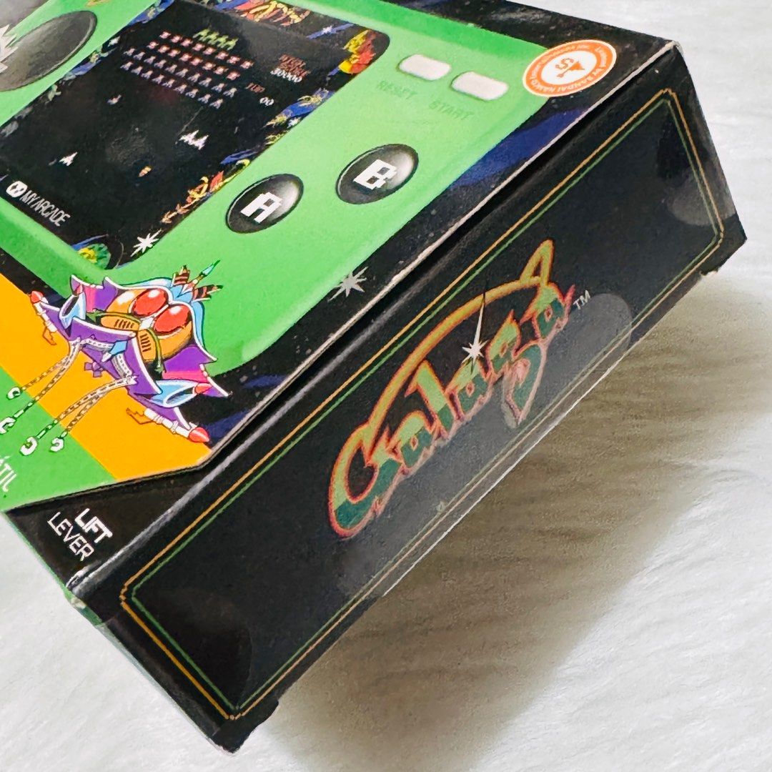 My Arcade GALAGA Handheld Pocket Game Console (includes Galaxian & Xevious) (Category: Nintendo) located in Las Pinas. Submitted by defg35 (Listing ID 1353353594, Image 3). Description: Brand new, sealed.
