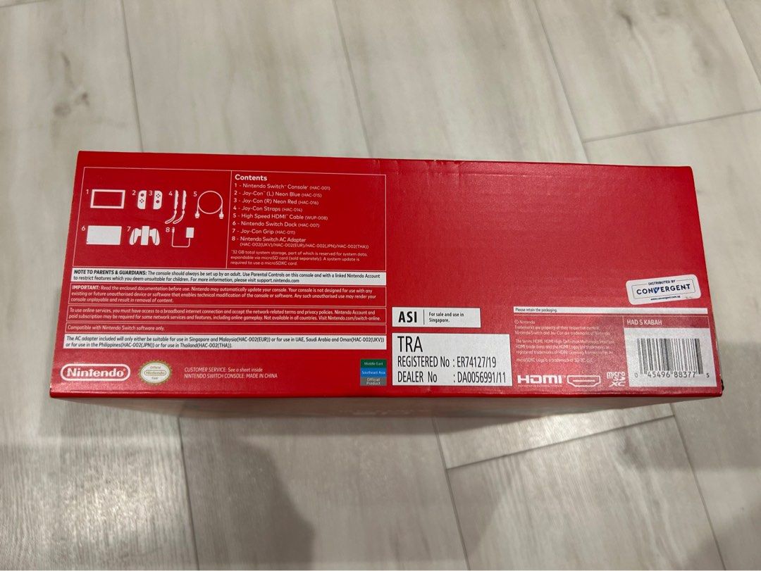 Nintendo Console Switch Red/Blu63108833044483111