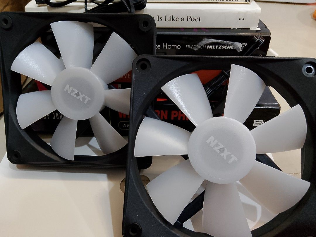 NZXT F120RGB CORE (2pcs) (Category: Computer Parts) located in Quezon City. Submitted by ikotoki (Listing ID 1353378250, Image 2). Description: RFS: declutter/stock negotiable.