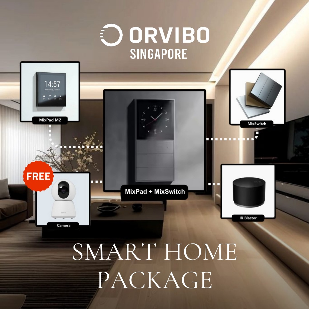 Orvibo Premium Smart Home Solution Packages with Smart Panel, Switch ...