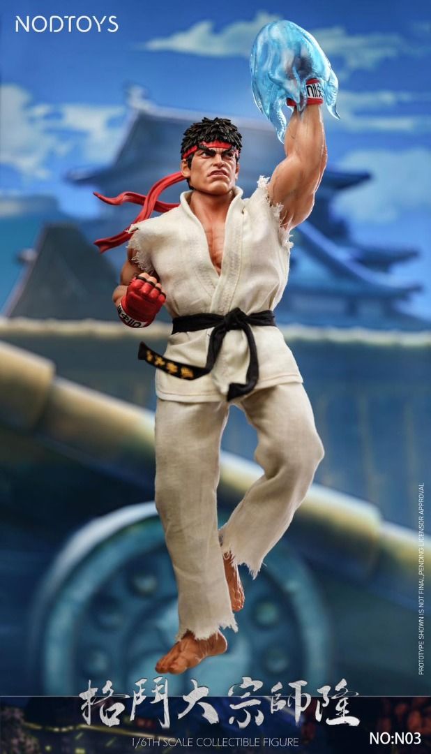 【PRE-ORDER】 Nodtoys - 1/6 Action Figure: Ryu Street Fighter Resin ...