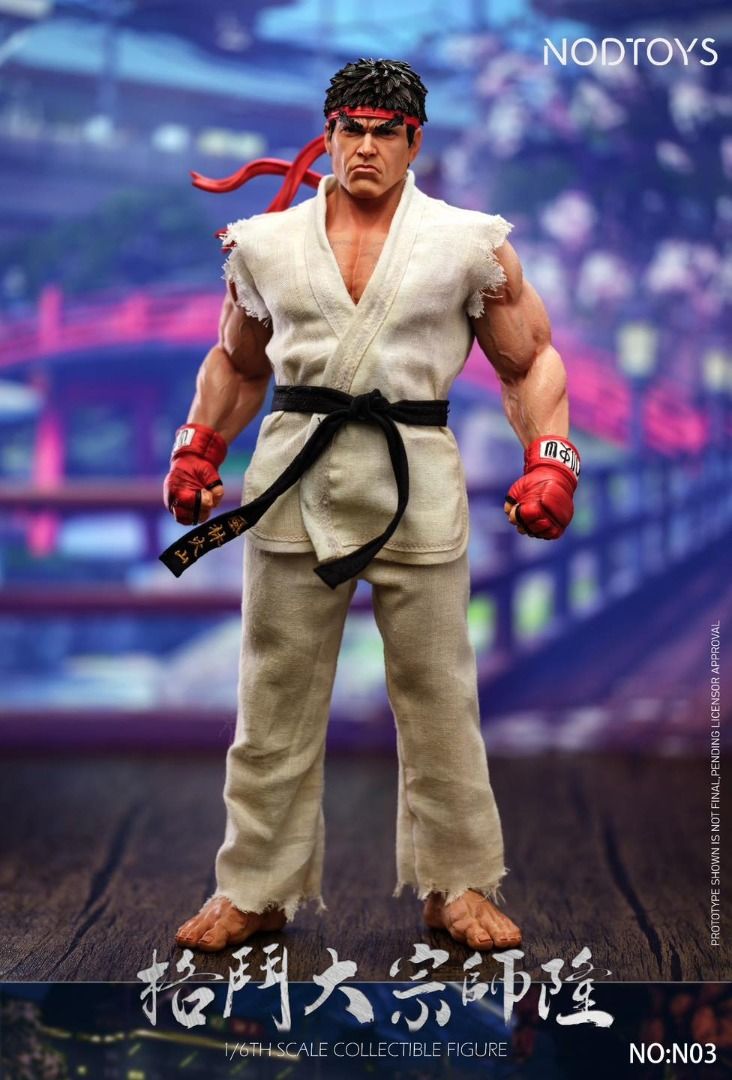 【PRE-ORDER】 Nodtoys - 1/6 Action Figure: Ryu Street Fighter Resin ...