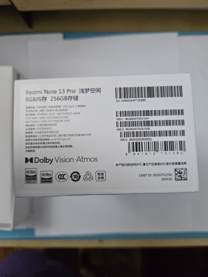 Redmi Note Pro (Category: Xiaomi) located in Pasig City. Submitted by joyrj1 (Listing ID 1353252111, Image 2). Description: Redmi Note 13 Pro P10,000 Slightly used RFS: extra phone MoP: Gcash, BPI, UB(qr only) buyer picks up from Meralco Avenue, Pasig.