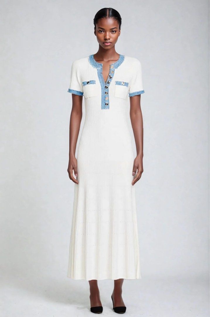 Sandro (Category: Dresses) located in Caloocan City. Submitted by istyleph (Listing ID 1353219184, Image 3). Description: No flaws Can fit medium to semi Large Knitted fabric stretchy Complete with tag and wash tag.