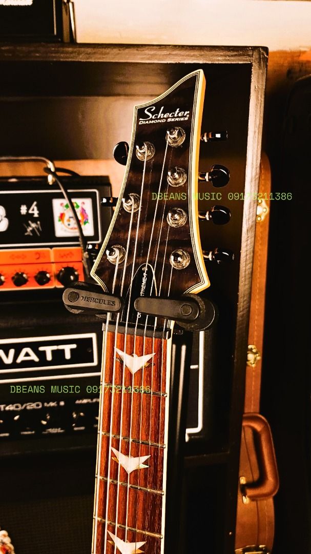 SCHECTER OMEN EXTREME 7 STRING (2016 Model) (Category: Musical Instruments) located in Las Pinas. Submitted by dbeansmusic (Listing ID 1353292276, Image 3). Description: ✔️ FOR SALE ONLY: SCHECTER OMEN EXTREME 7 STRING (2016 Model) ✔️ DETAILS: - ACTUAL PHOTOS POSTED. - Near mint condition with natural player's wear. - Professionally restored & set-up by Mang Lip - ALL STOCK. Installed Elixir gauge 10 strings. - NO TRADES. ✔️ SPECS: - Body: Mahoga