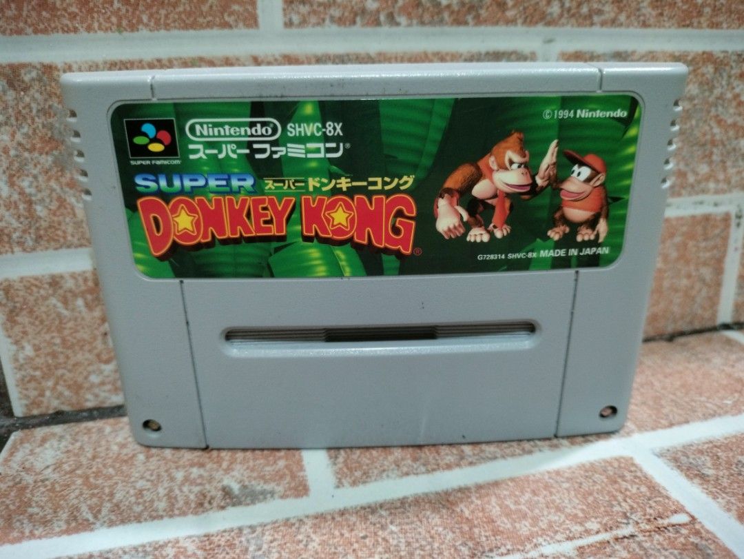 Super famicom game Donkey kong (Category: Nintendo) located in Caloocan City. Submitted by jbfuenzalida27 (Listing ID 1353370509, Image 1). Description: Super famicom game Donkey kong Price: 400 Meetup: c3 caloocan or pick up.
