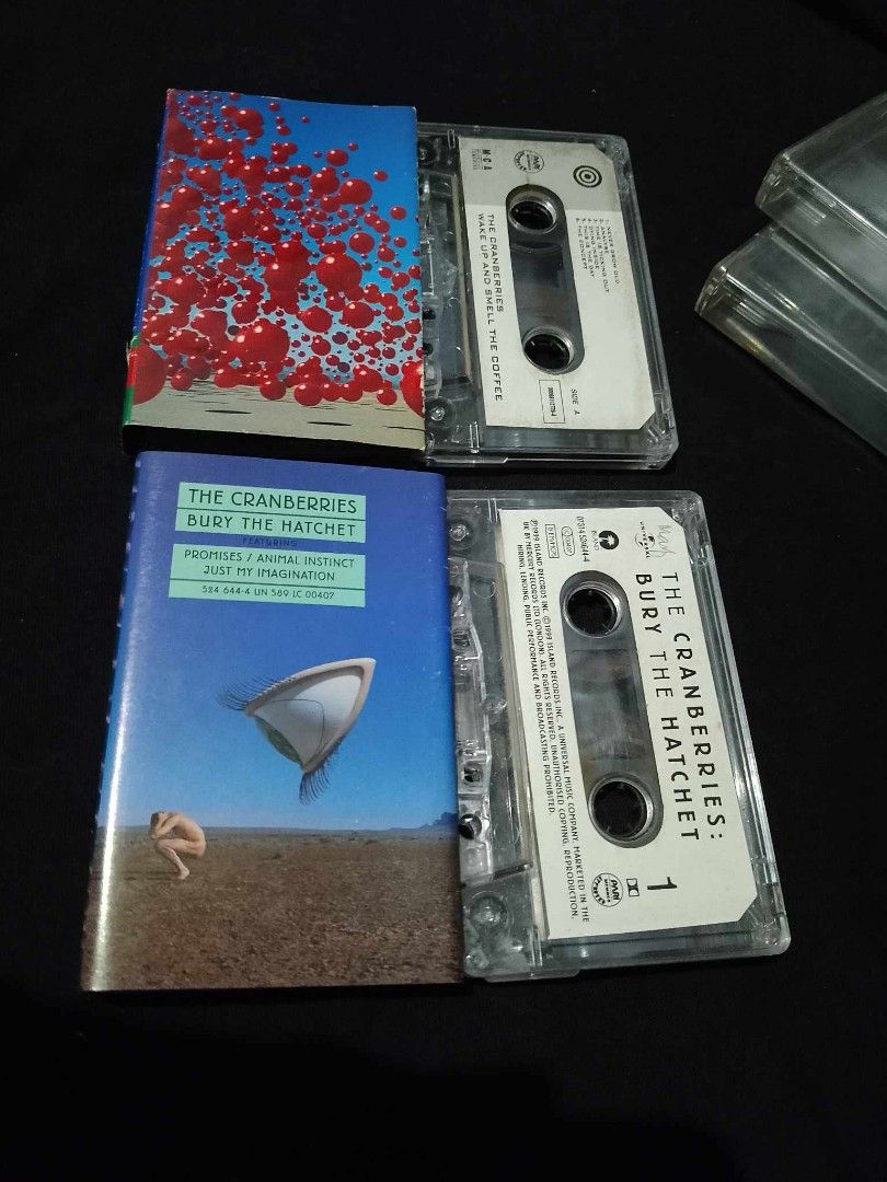 The Cranberries Cassette tape set (Category: CDs & DVDs) located in Davao. Submitted by jeffsantos (Listing ID 1353397107, Image 1). Description: both for 250.