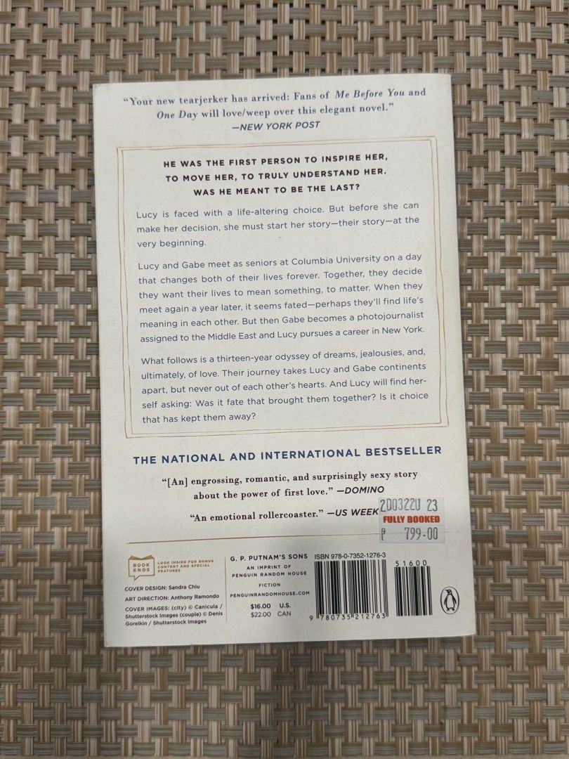 The Light We Lost - Jill Santopolo (Category: Storybooks) located in Quezon City. Submitted by niniloves (Listing ID 1353220825, Image 2). Description: • Bought from fully booked • SRP: ₱799.