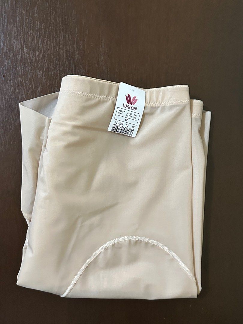 Wacoal Semi Long Girdle in Beige (Category: Undergarments & Loungewear) located in Mandaluyong City. Submitted by lexterrr (Listing ID 1353377449, Image 1). Description: Store-bought (SM Megamall Dept Store) for 1,350 Worn only once Waist: 79-86cm Hip: 92-102cm RFS: bought just for a wedding.